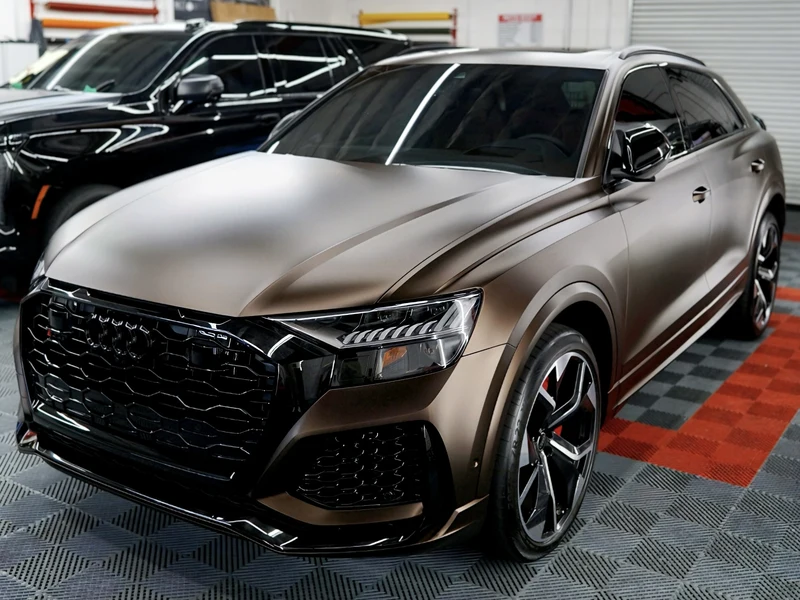 Audi RSQ8 Vinyl Wrap — photo 2 — Hussle Customz Los Angeles