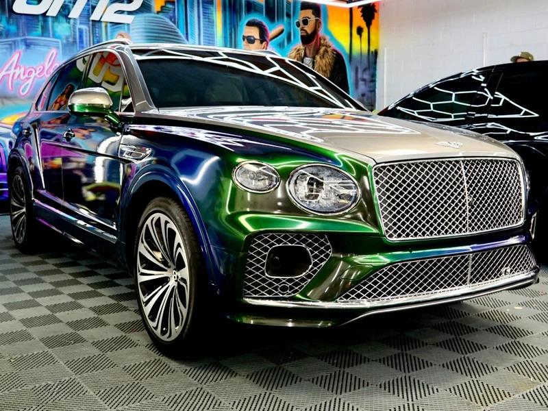 Bentley Bentayga — Two-Tone Vinyl Wrap | Hussle Customz