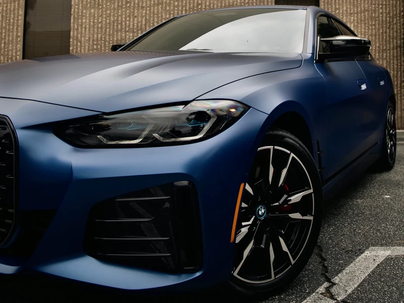 BMW i4 M50 Matte PPF, Ceramic Tint, Ceramic Coating — photo 2 — Hussle Customz Los Angeles