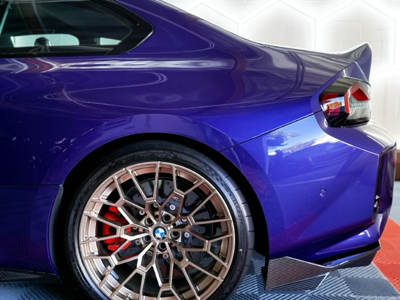 BMW M2 CS Clear PPF — photo 3 — Hussle Customz Los Angeles