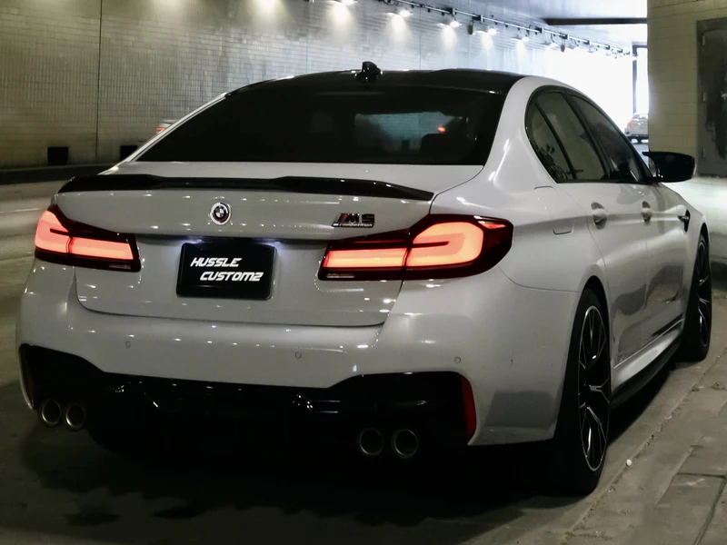 BMW M5 Grey — photo 3 — Hussle Customz Los Angeles