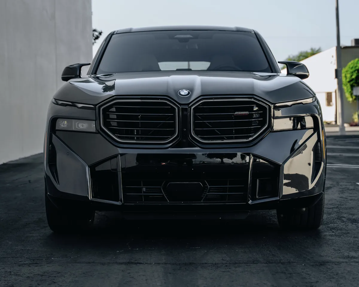 BMW XM Gloss Black Two-Tone — photo 2 — Hussle Customz Los Angeles
