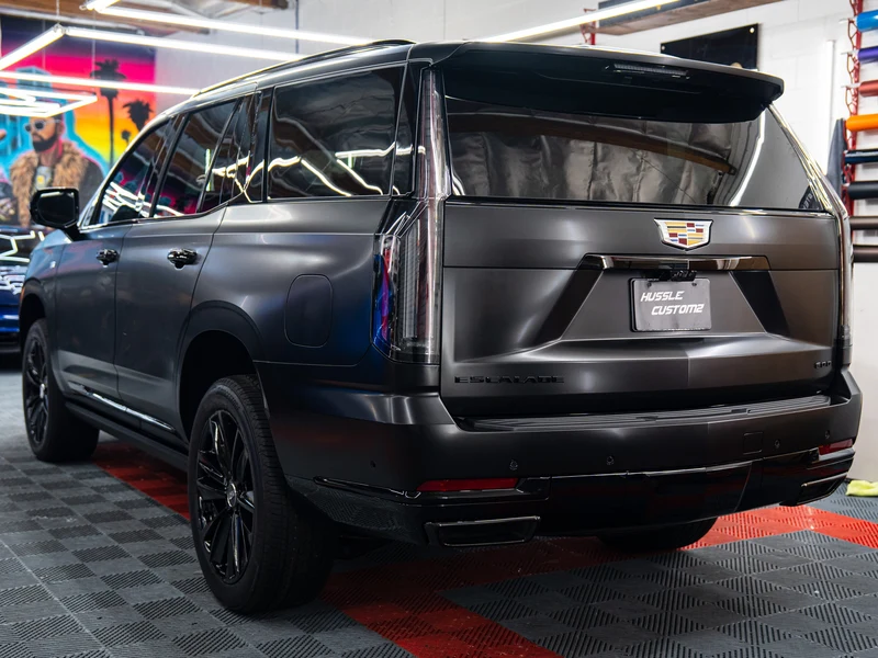 Cadillac Escalade Front-End Clear PPF — photo 3 — Hussle Customz Los Angeles