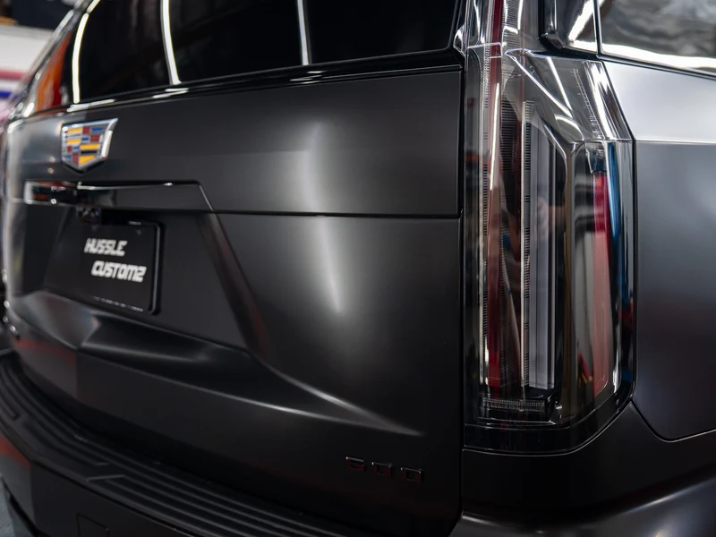 Cadillac Escalade Front-End Clear PPF — photo 4 — Hussle Customz Los Angeles