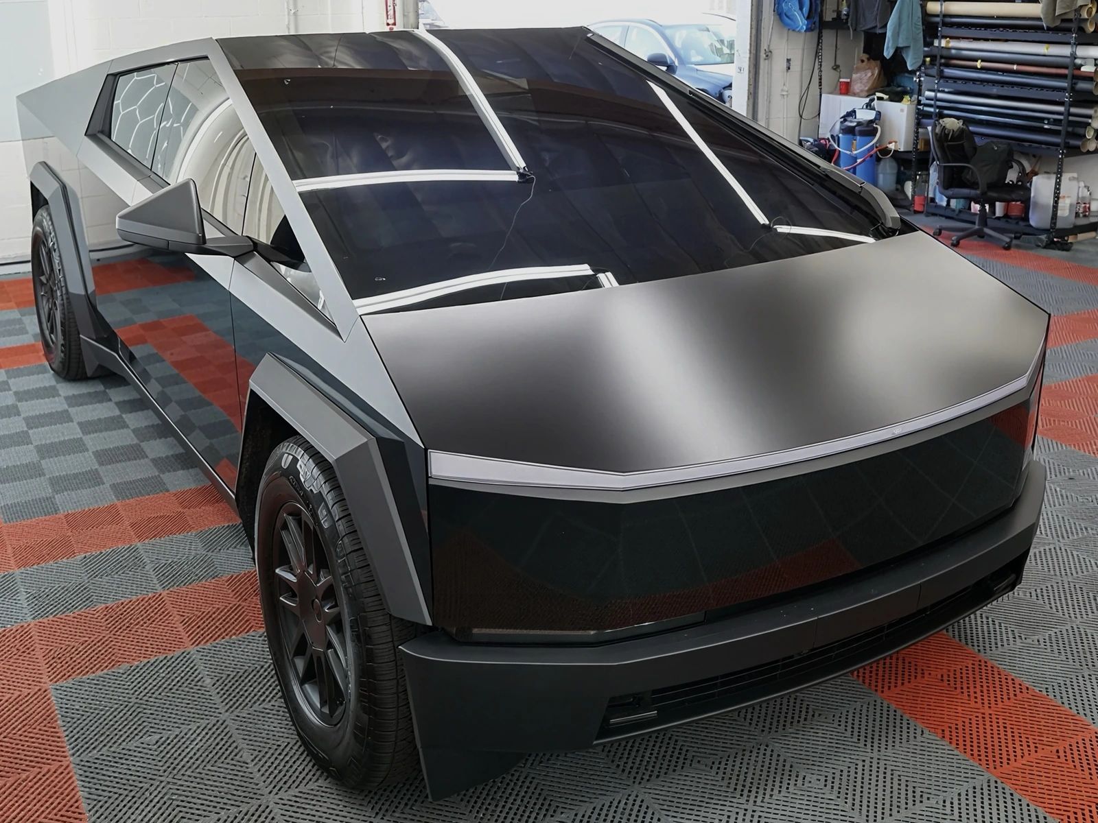 Tesla Cybertruck — Gloss + Satin | Hussle Customz