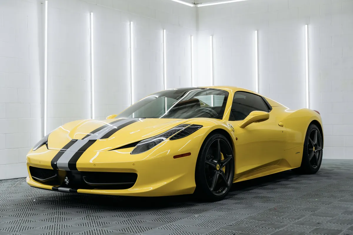 Ferrari 458 Spider — Full Body PPF + Stripes — Hussle Customz San Fernando Valley