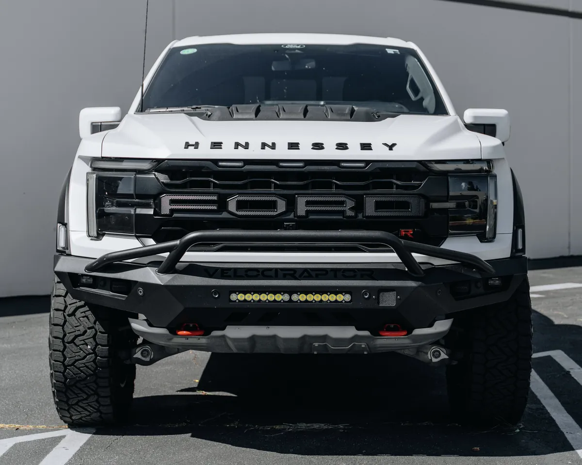 Ford F-150 Hennessey VelociRaptor Matte PPF — photo 2 — Hussle Customz Los Angeles