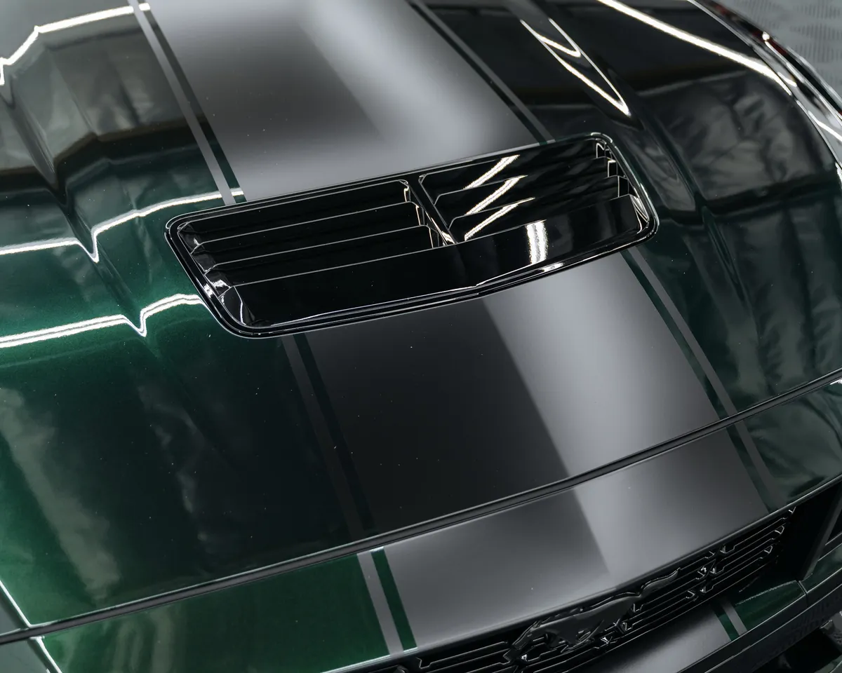 Ford Mustang Dark Horse Emerald Green Color PPF — photo 4 — Hussle Customz Los Angeles