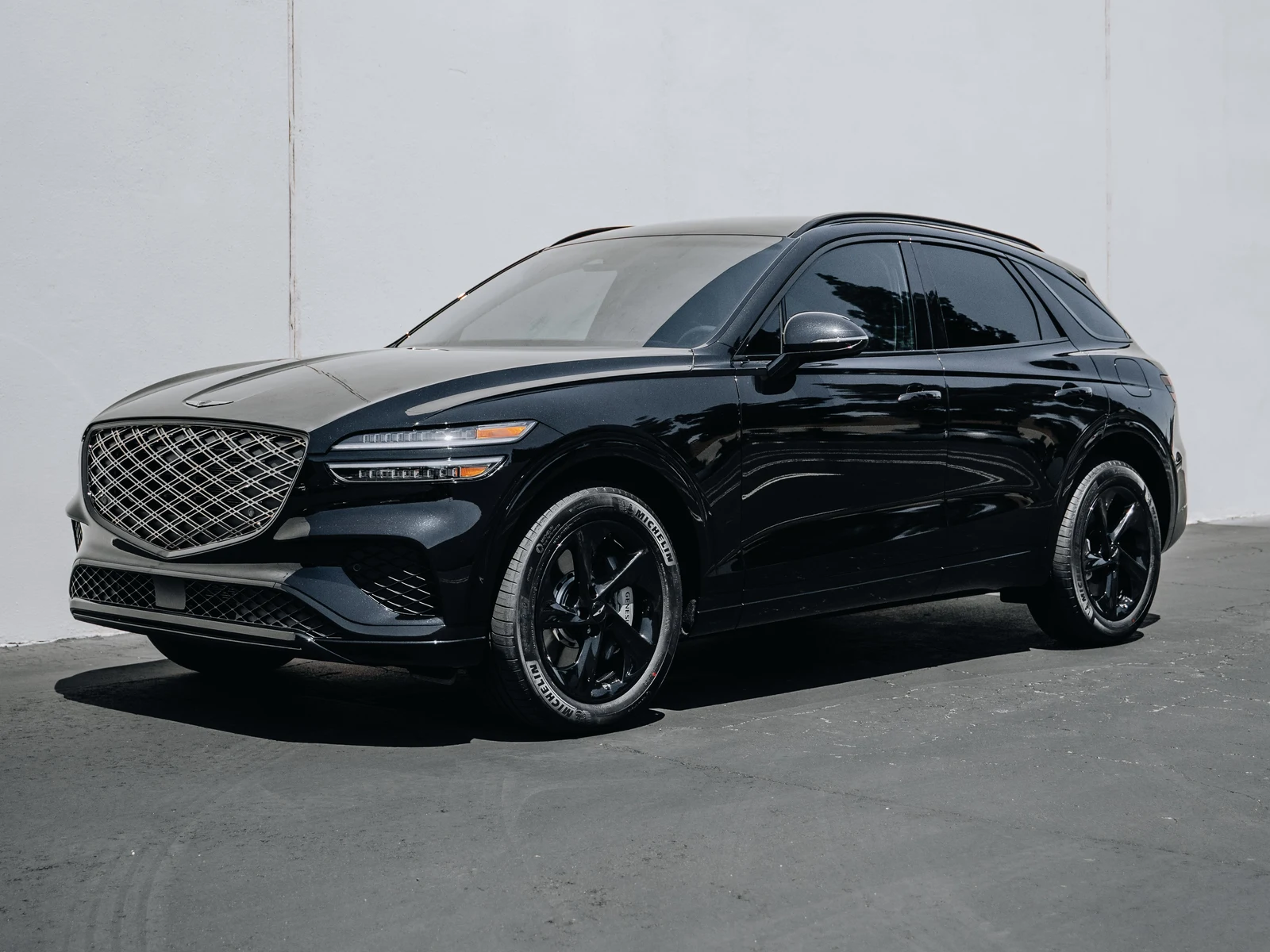 Genesis GV70 — Ceramic Tint, Chrome Delete, Black Wheels | Hussle Customz