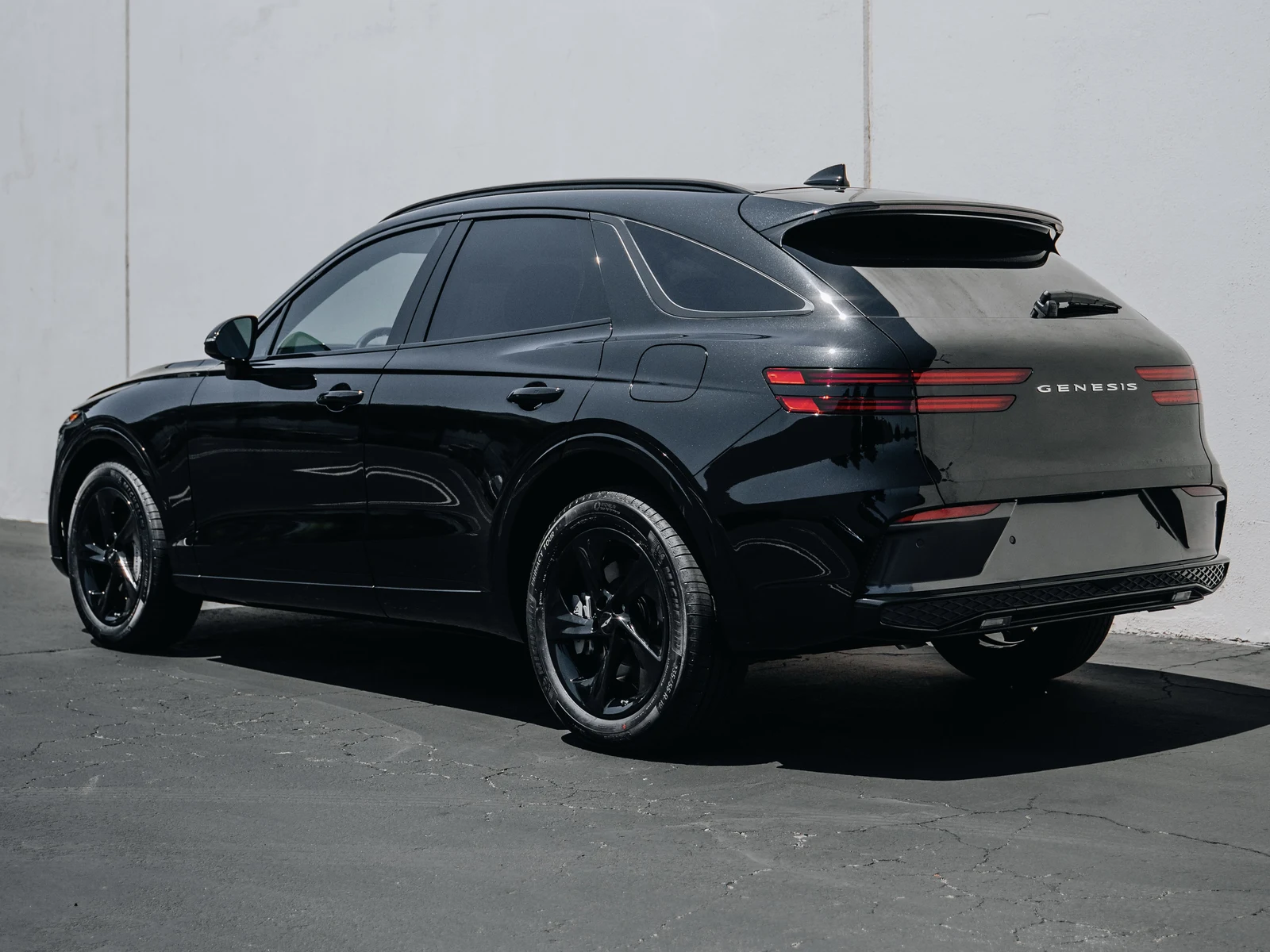 Genesis GV70 Ceramic Tint, Chrome Delete, Black Wheels — photo 2 — Hussle Customz Los Angeles