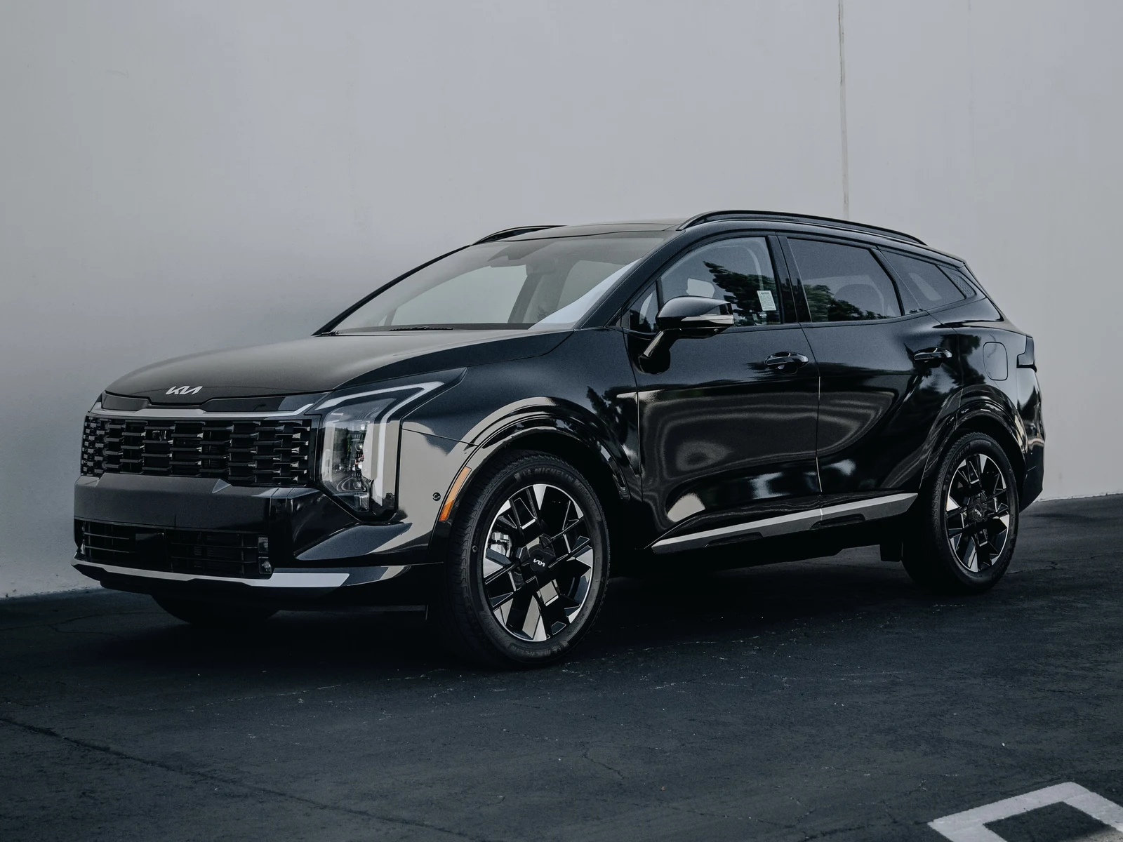 Kia Sportage — Gloss Black Vinyl Wrap | Hussle Customz