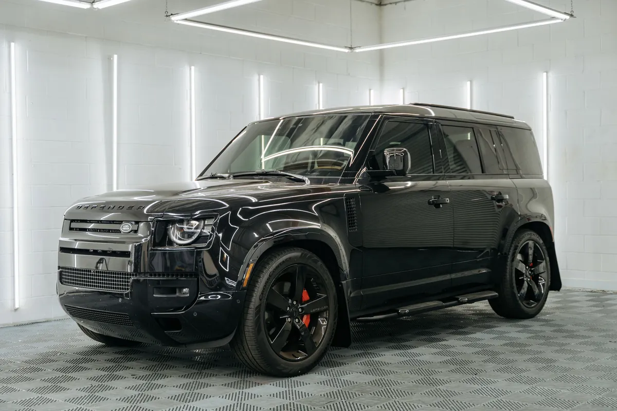 Range Rover Defender 110 — Front End PPF | Hussle Customz