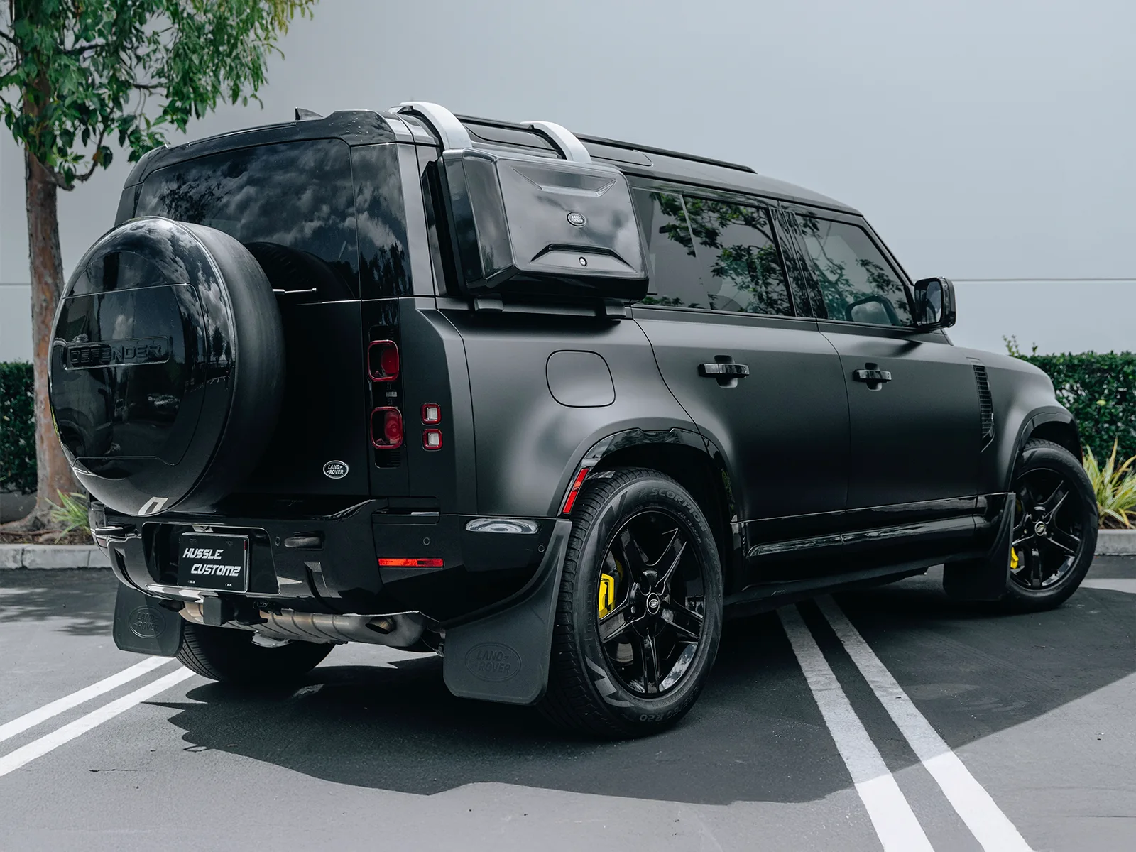 Land Rover Defender Matte PPF / Tint / Painted Calipers — photo 2 — Hussle Customz Los Angeles