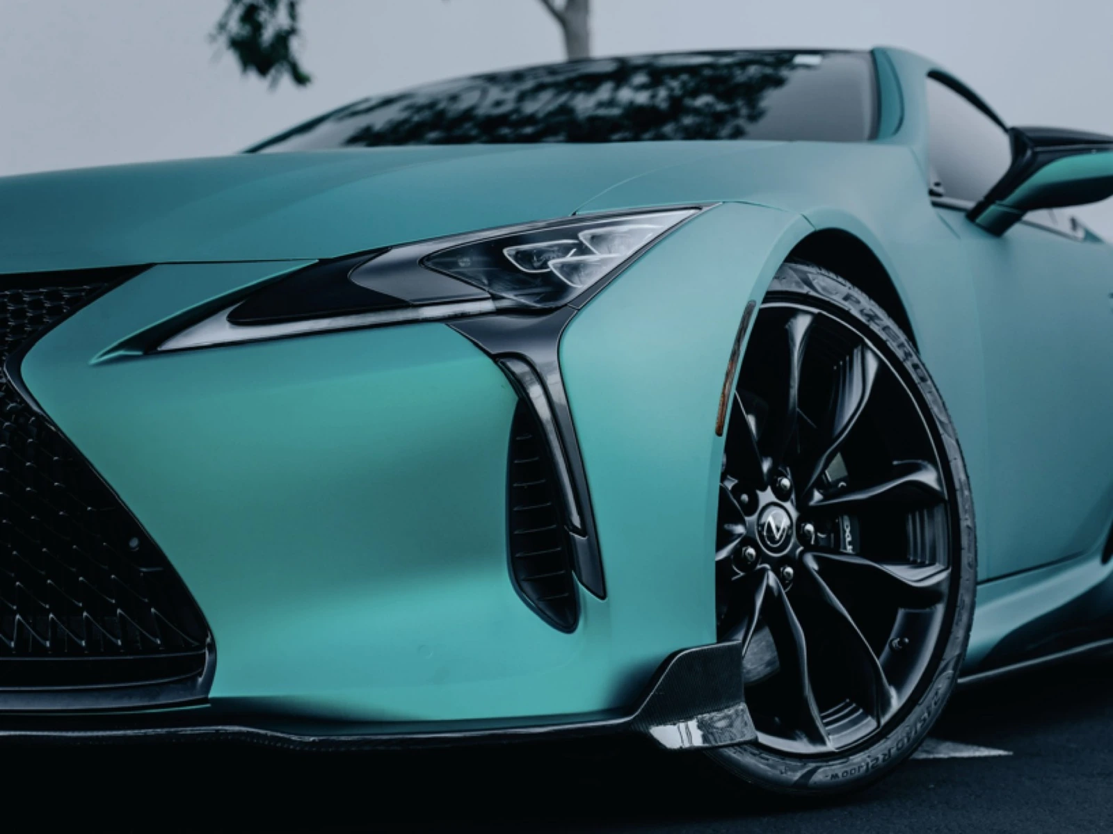 Lexus LC500 — Absolute Matte Vector Green | Hussle Customz