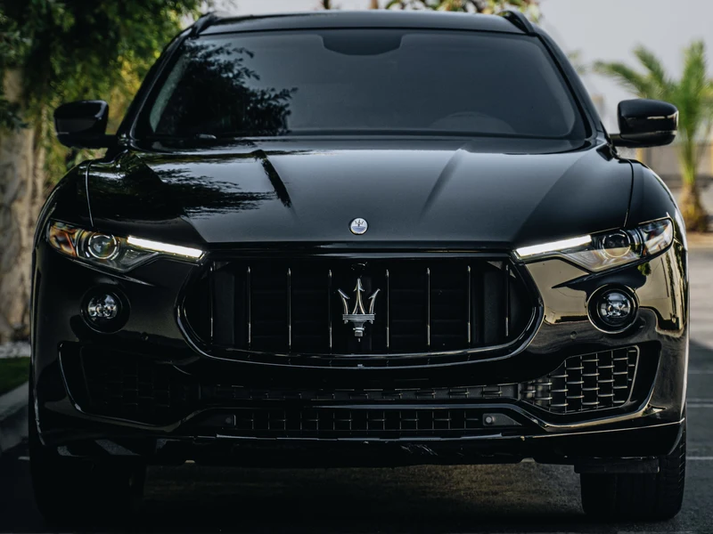 Maserati Levante Gloss Black — photo 2 — Hussle Customz Los Angeles