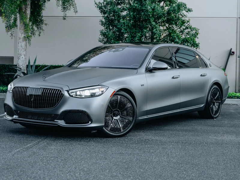 Maybach S680 — Matte Grey | Hussle Customz