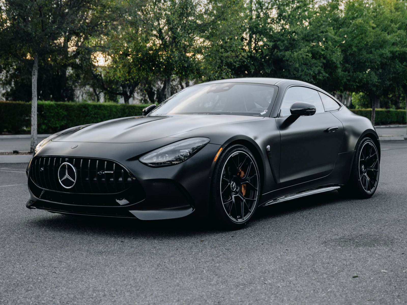 Mercedes AMG GT 63 S — Satin Black Wrap + Door Jambs | Hussle Customz