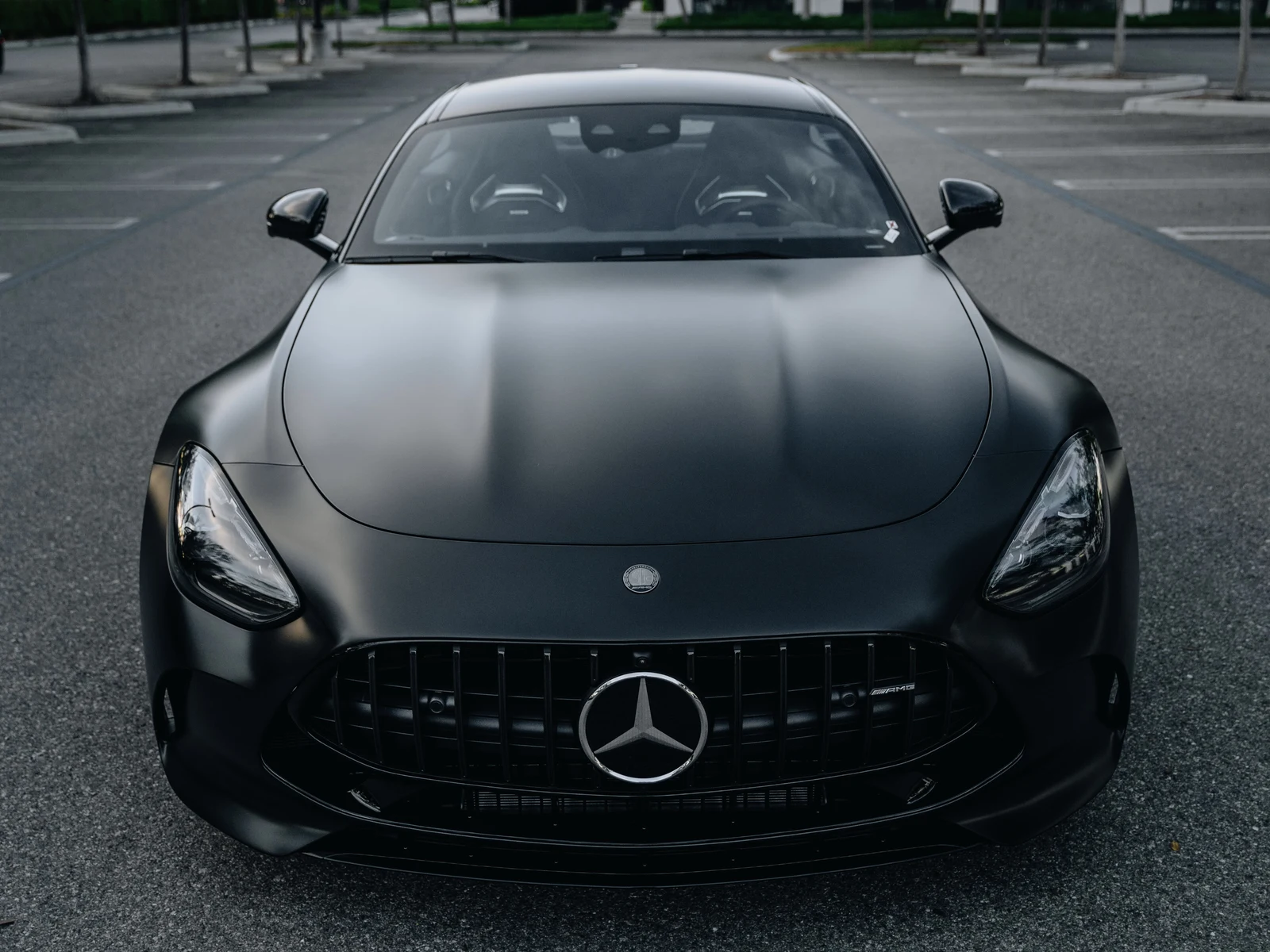 Mercedes AMG GT 63 S Satin Black Wrap + Door Jambs — photo 2 — Hussle Customz Los Angeles