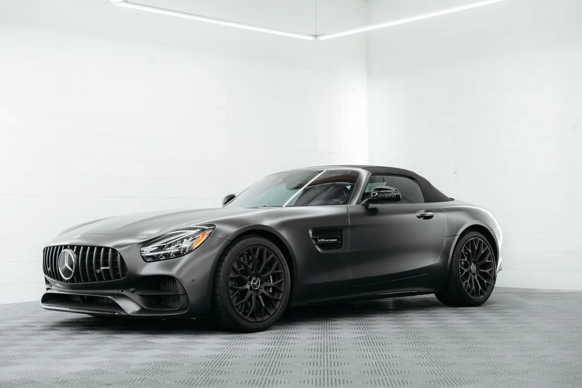 Mercedes AMG GTS Roadster — Matte PPF | Hussle Customz