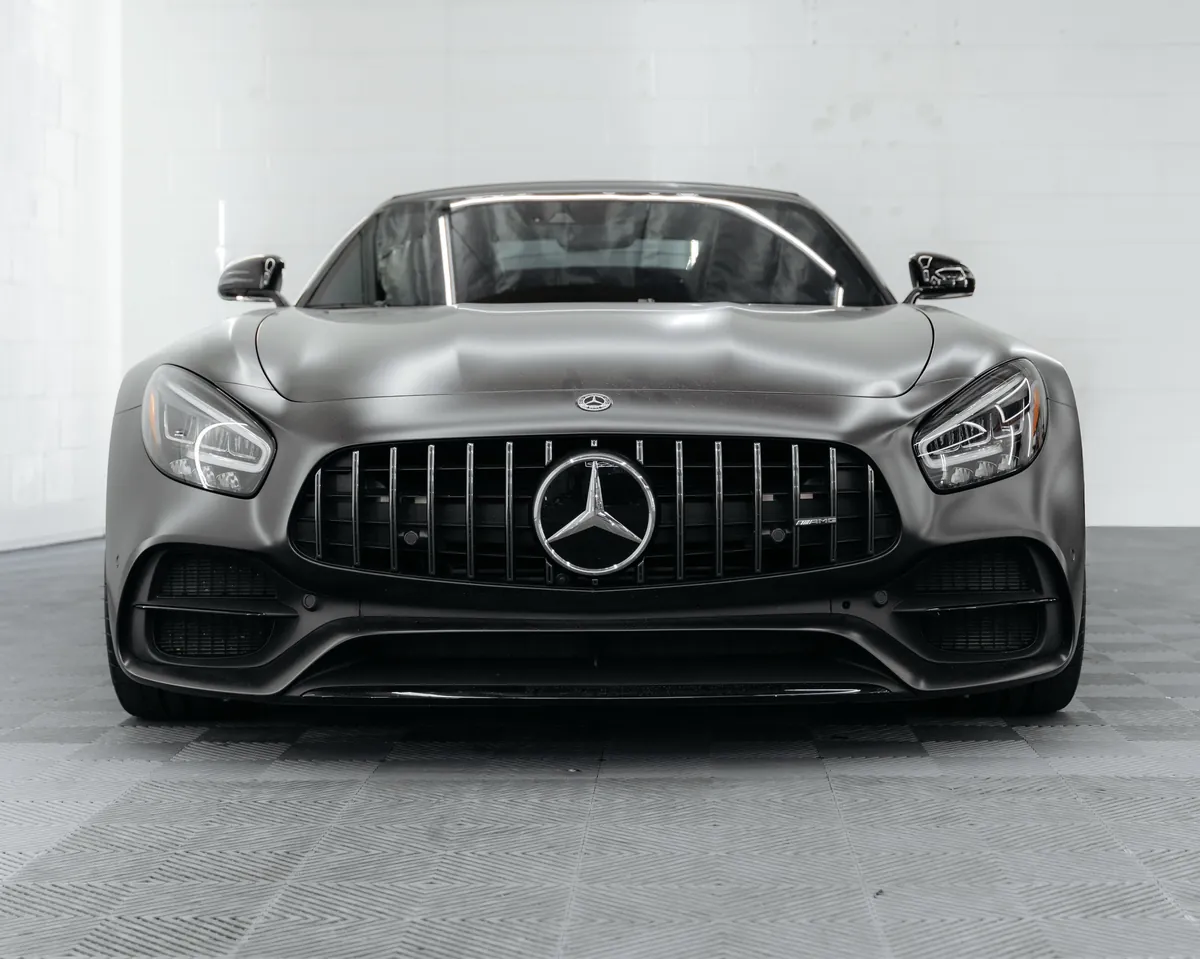 Mercedes AMG GTS Roadster Matte PPF — photo 2 — Hussle Customz Los Angeles