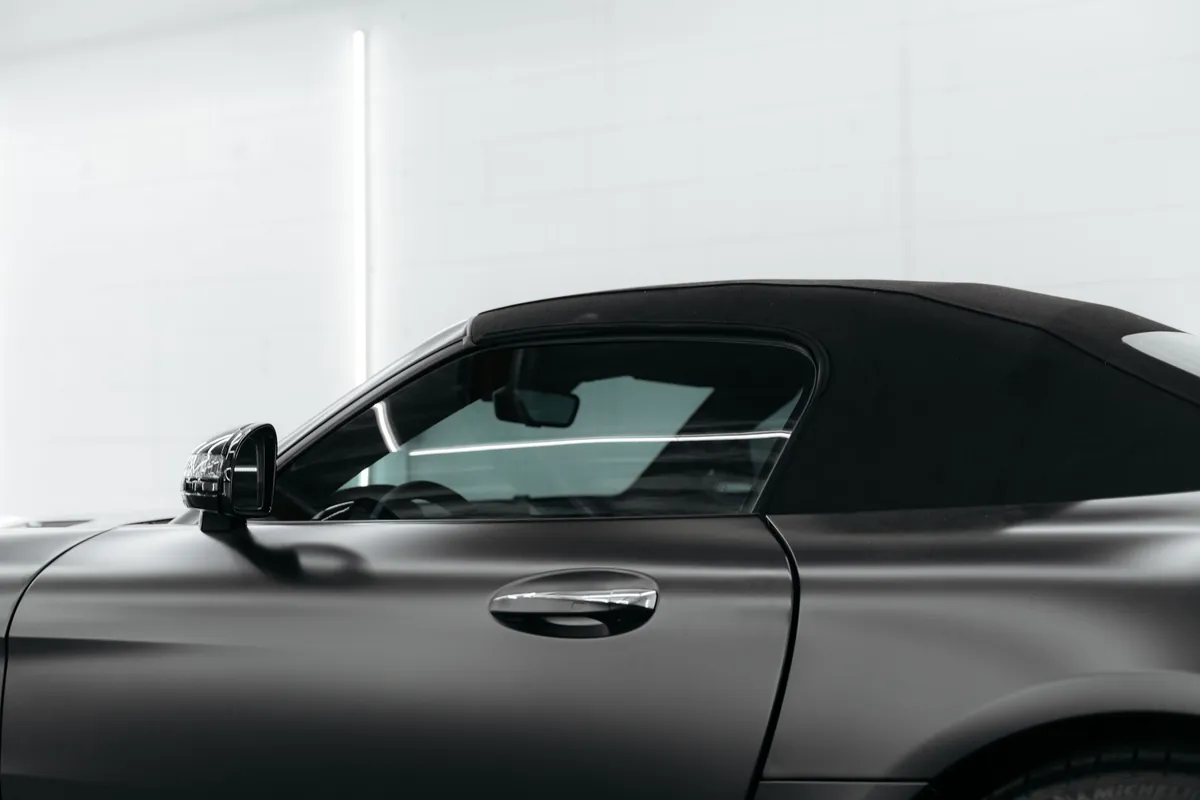Mercedes AMG GTS Roadster Matte PPF — photo 5 — Hussle Customz Los Angeles