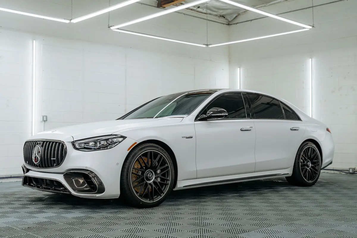 Mercedes AMG S63 — Matte PPF | Hussle Customz