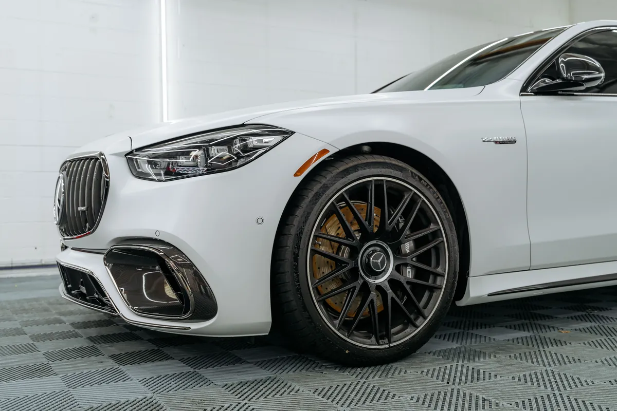 Mercedes AMG S63 Matte PPF — photo 3 — Hussle Customz Los Angeles