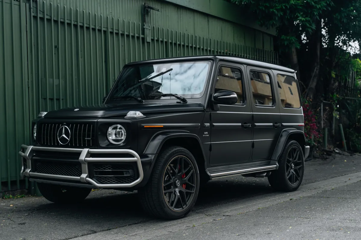 Mercedes G63 AMG — Satin Black Wrap | Hussle Customz