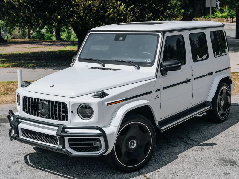 Mercedes G63 Satin White PPF, Ceramic Tint, Ceramic Coating — photo 5 — Hussle Customz Los Angeles