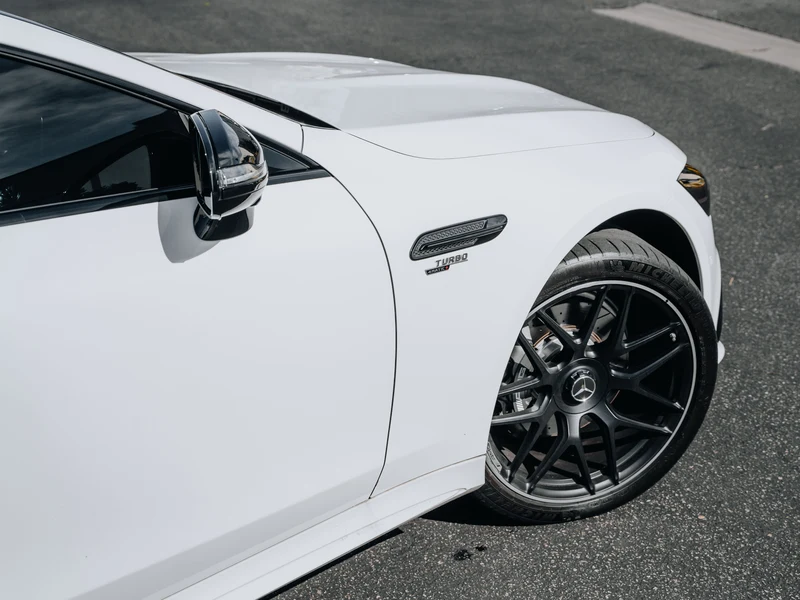 Mercedes GT53 Ceramic Tint And More — photo 2 — Hussle Customz Los Angeles