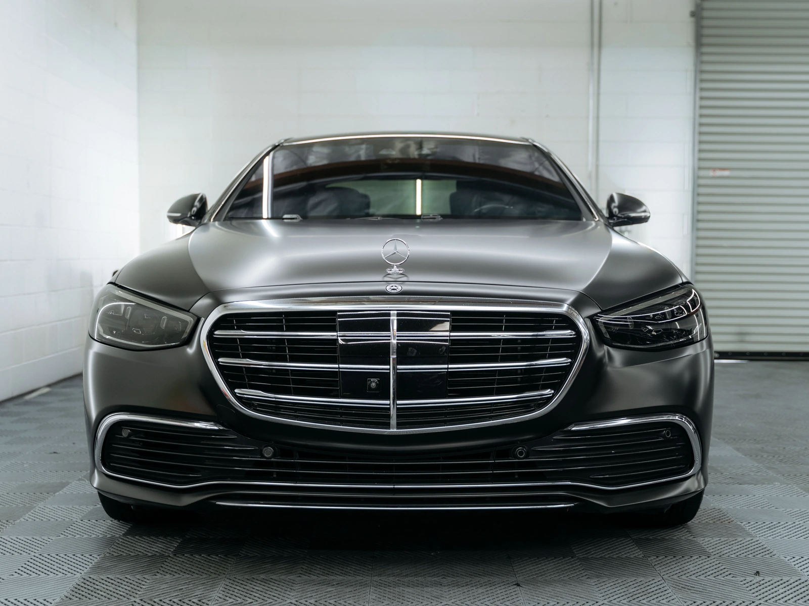 Mercedes S580 — Satin Black | Hussle Customz