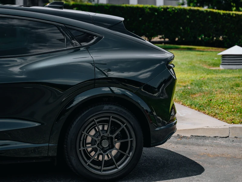 Ford Mustang Mach-E Green — photo 4 — Hussle Customz Los Angeles