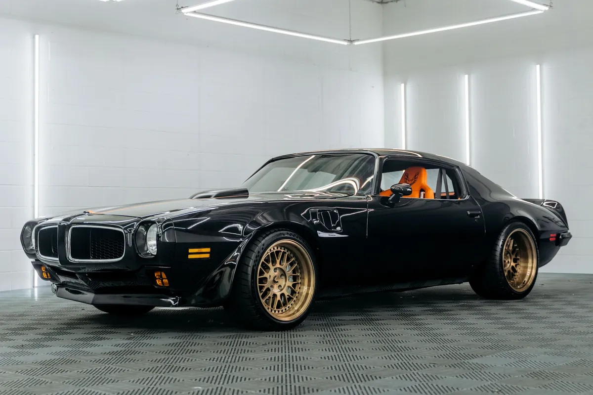 Pontiac Firebird Restomod Partial PPF + Stripes — photo 2 — Hussle Customz Los Angeles