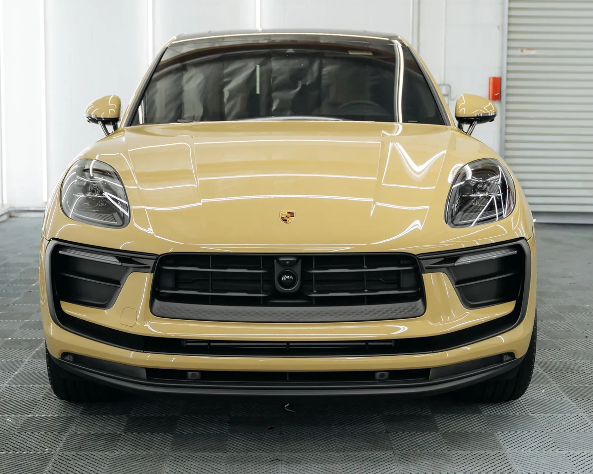Porsche Macan Desert Sand Color PPF — photo 2 — Hussle Customz Los Angeles