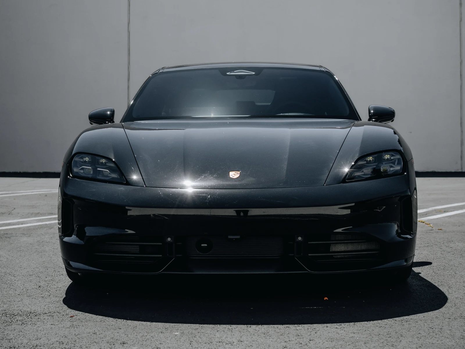Porsche Taycan — Ceramic Tint 35% + 70% Windshield | Hussle Customz