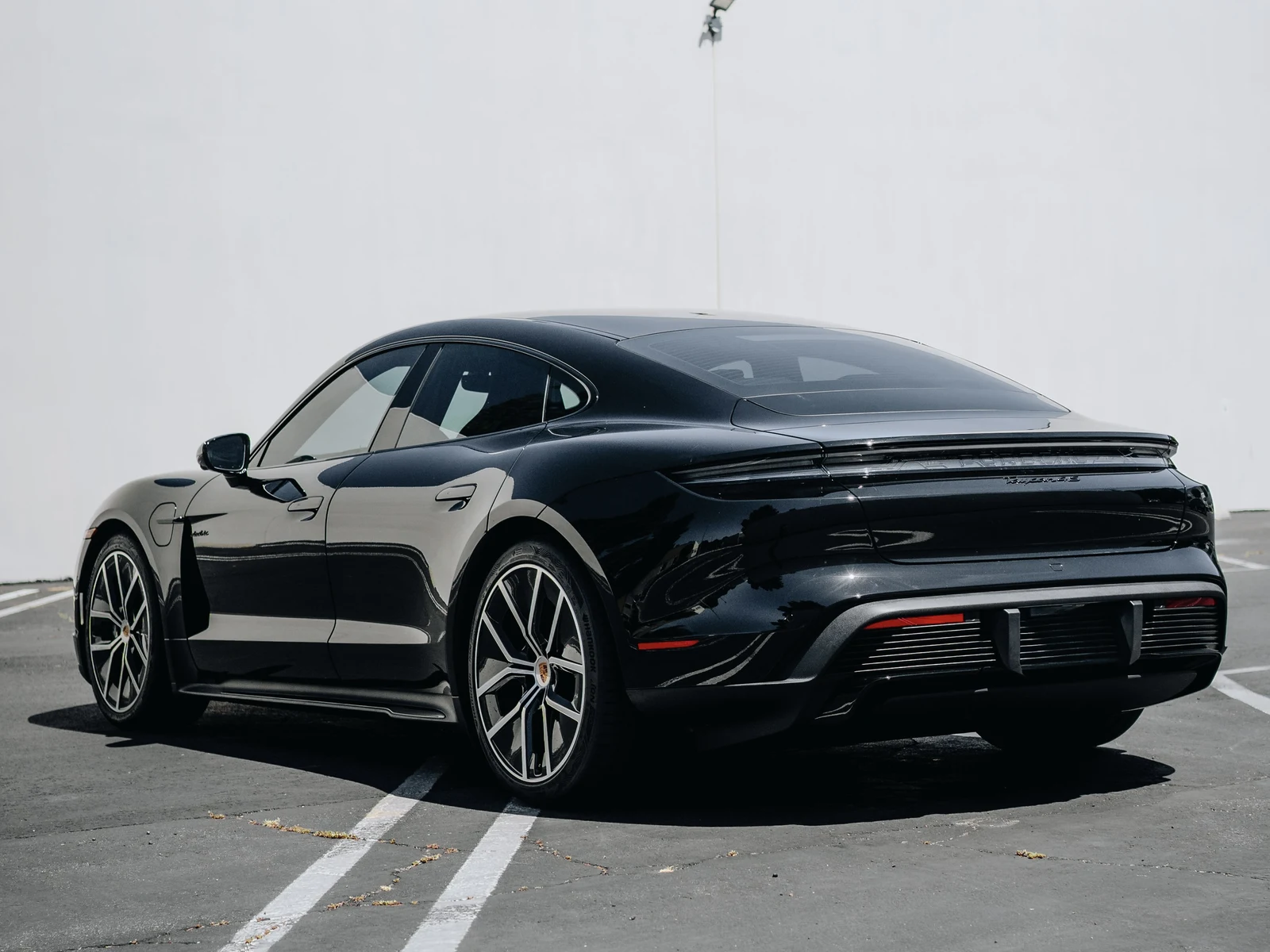 Porsche Taycan Ceramic Tint 35% + 70% Windshield — photo 3 — Hussle Customz Los Angeles
