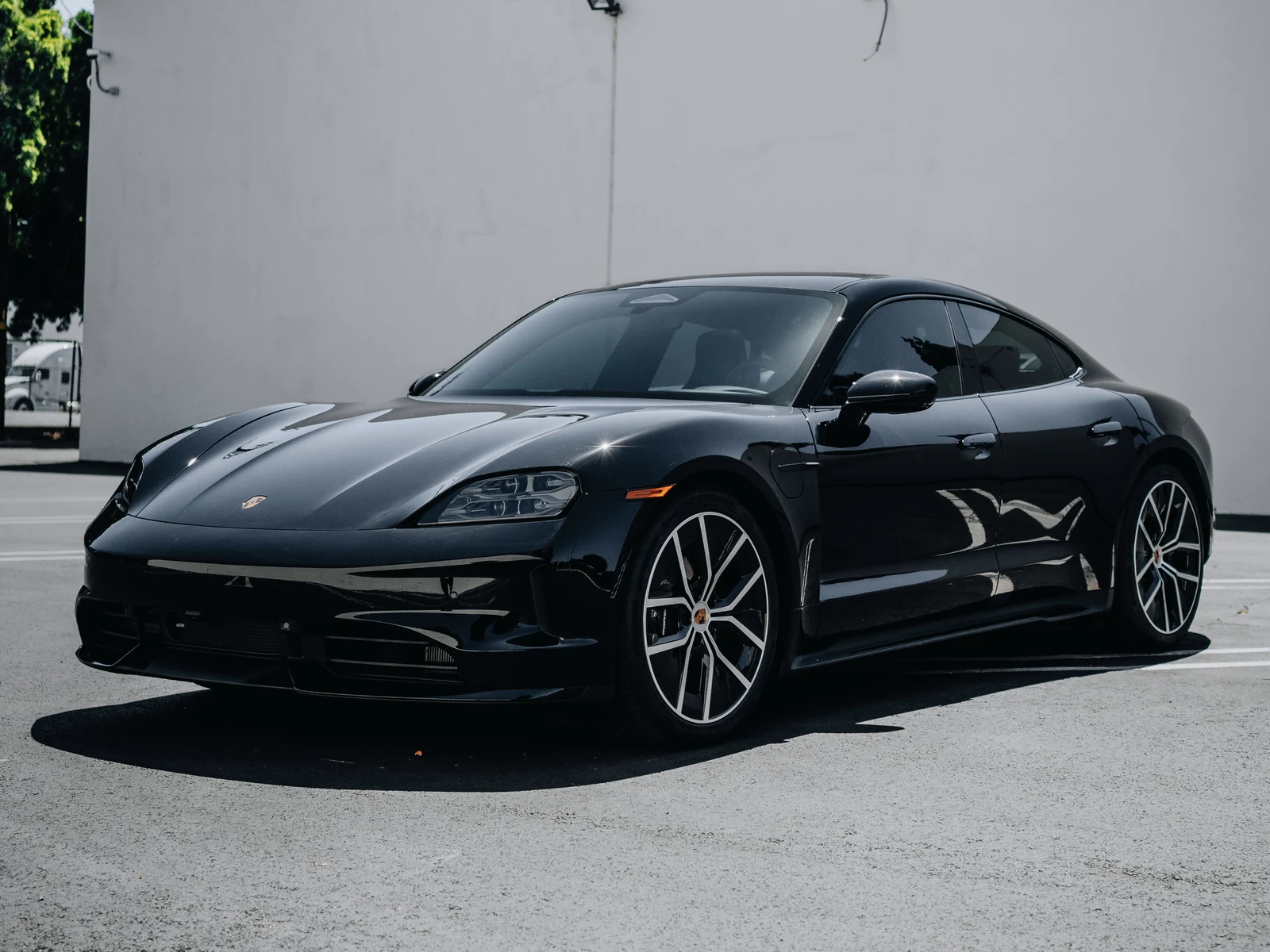 Porsche Taycan Ceramic Tint 35% + 70% Windshield — photo 4 — Hussle Customz Los Angeles
