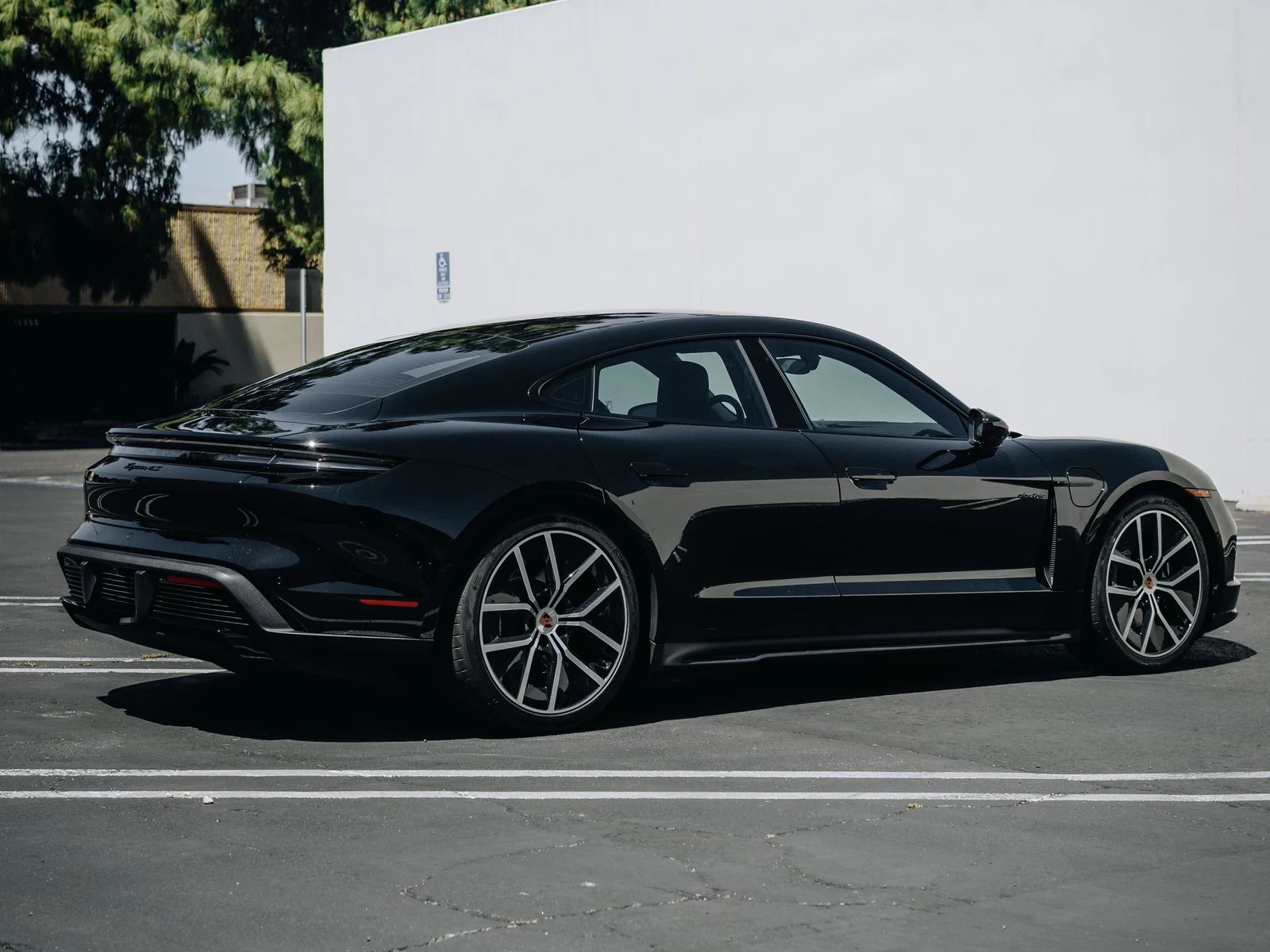 Porsche Taycan Ceramic Tint 35% + 70% Windshield — photo 5 — Hussle Customz Los Angeles