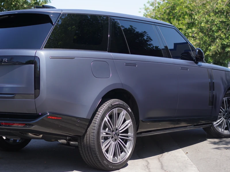 Range Rover Matte Grey PPF, Ceramic Tint, Ceramic Coating — photo 2 — Hussle Customz Los Angeles