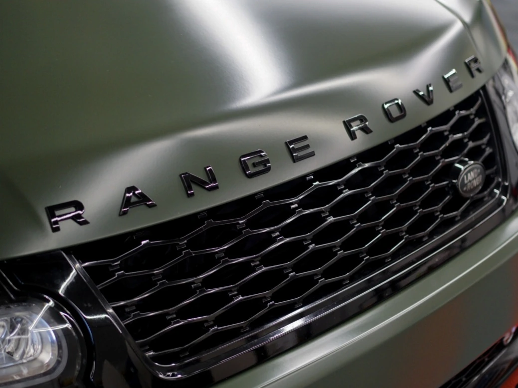 Range Rover Sport Satin Military Green — photo 5 — Hussle Customz Los Angeles