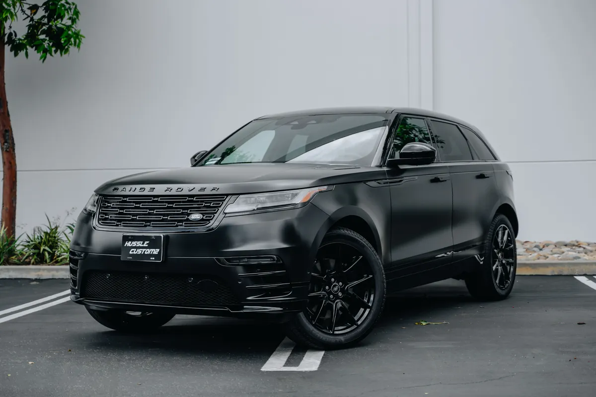 Range Rover Velar — Satin Black Wrap | Hussle Customz
