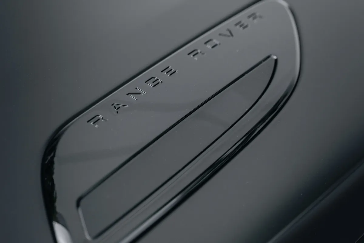 Range Rover Velar Satin Black Wrap — photo 4 — Hussle Customz Los Angeles