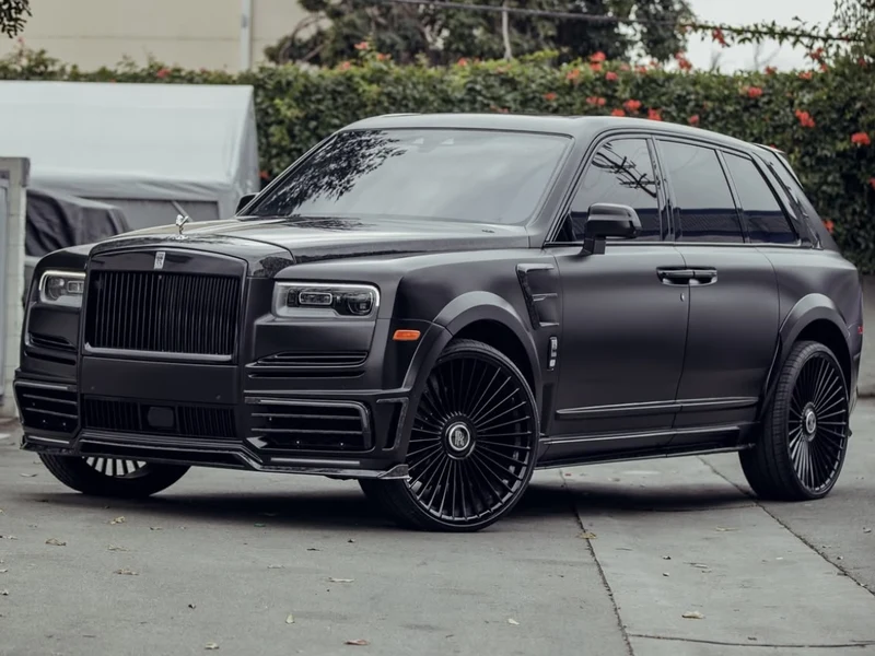 Rolls Royce Cullinan — Widebody Kit, Satin Black Vinyl Wrap | Hussle Customz