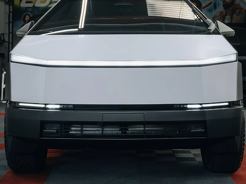 Tesla Cybertruck Full Body Clear PPF — photo 2 — Hussle Customz Los Angeles