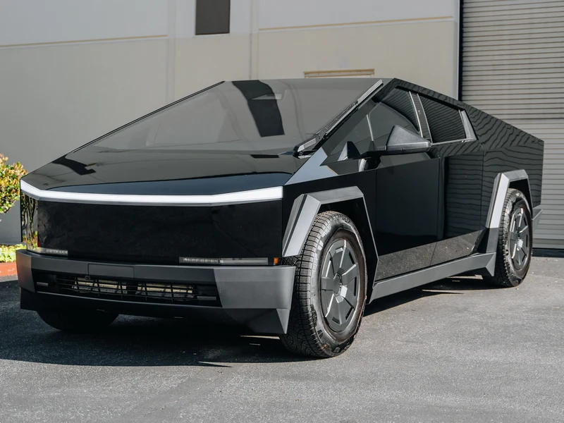 Tesla Cybertruck — Gloss Black | Hussle Customz