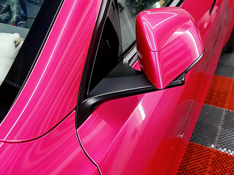 Tesla Model Y Juniper Two Tone Vinyl Wrap — photo 5 — Hussle Customz Los Angeles