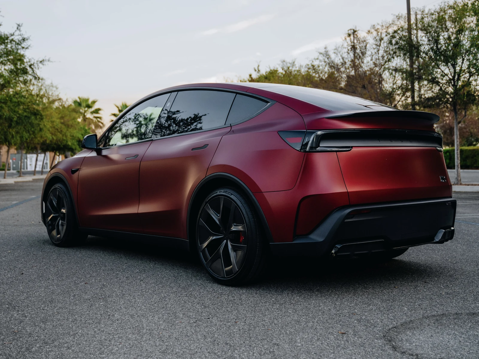 Tesla Model Y Juniper Matte Clear PPF, Ceramic Tint — photo 2 — Hussle Customz Los Angeles