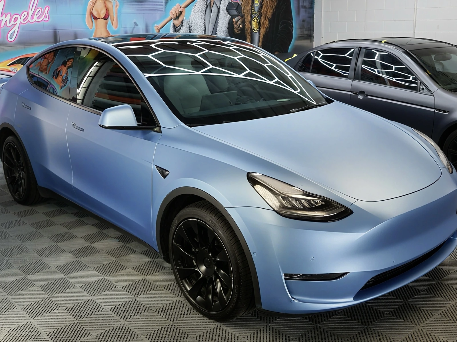 Tesla Model Y — Vinyl Wrap | Hussle Customz