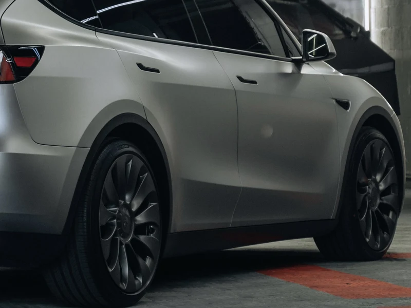 Tesla Model Y Quicksilver Matte PPF — photo 2 — Hussle Customz Los Angeles