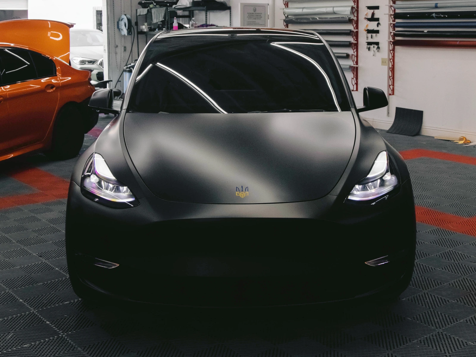 Tesla Model Y — Matte Black | Hussle Customz